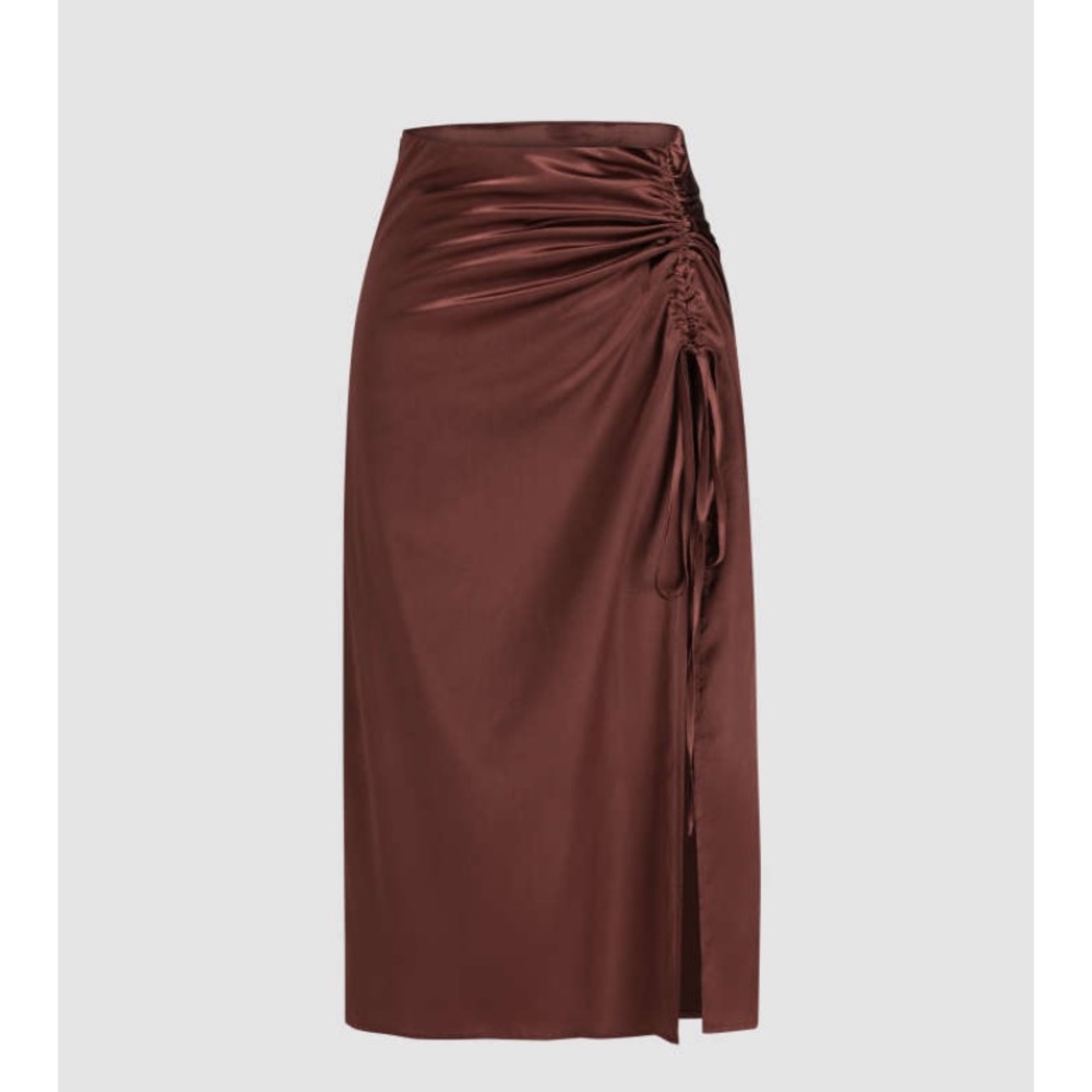 Cider side split skirt